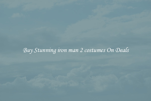 Buy Stunning iron man 2 costumes On Deals