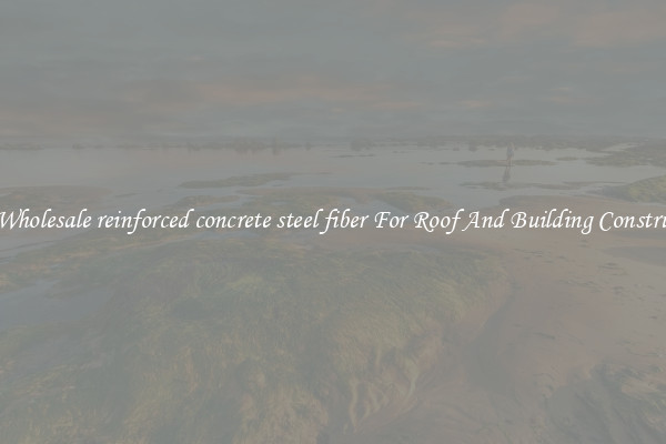 Buy Wholesale reinforced concrete steel fiber For Roof And Building Construction